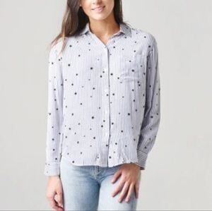 Rails Stars and Stipes button down flannel Sz S